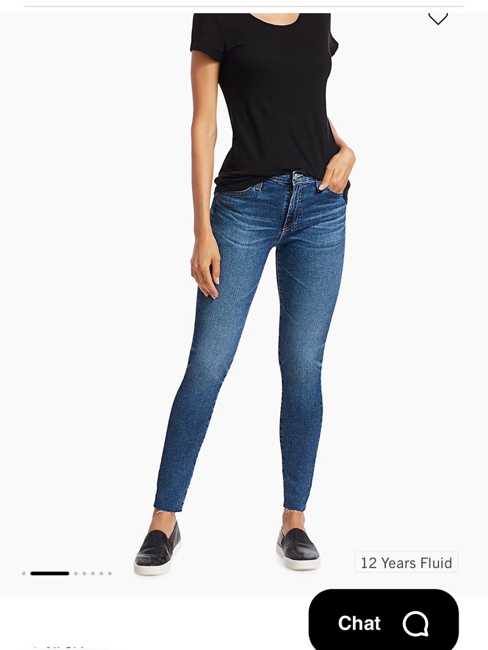 Ag Adriano Goldschmied Farrah Vintage Inspired High Rise Skinny Ankle Jeans 24
